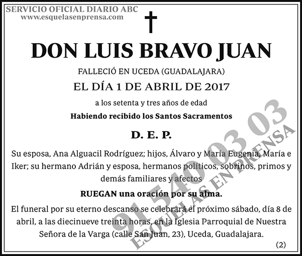 Luis Bravo Juan